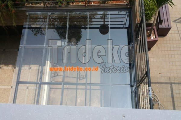 canopy kaca pik tempered